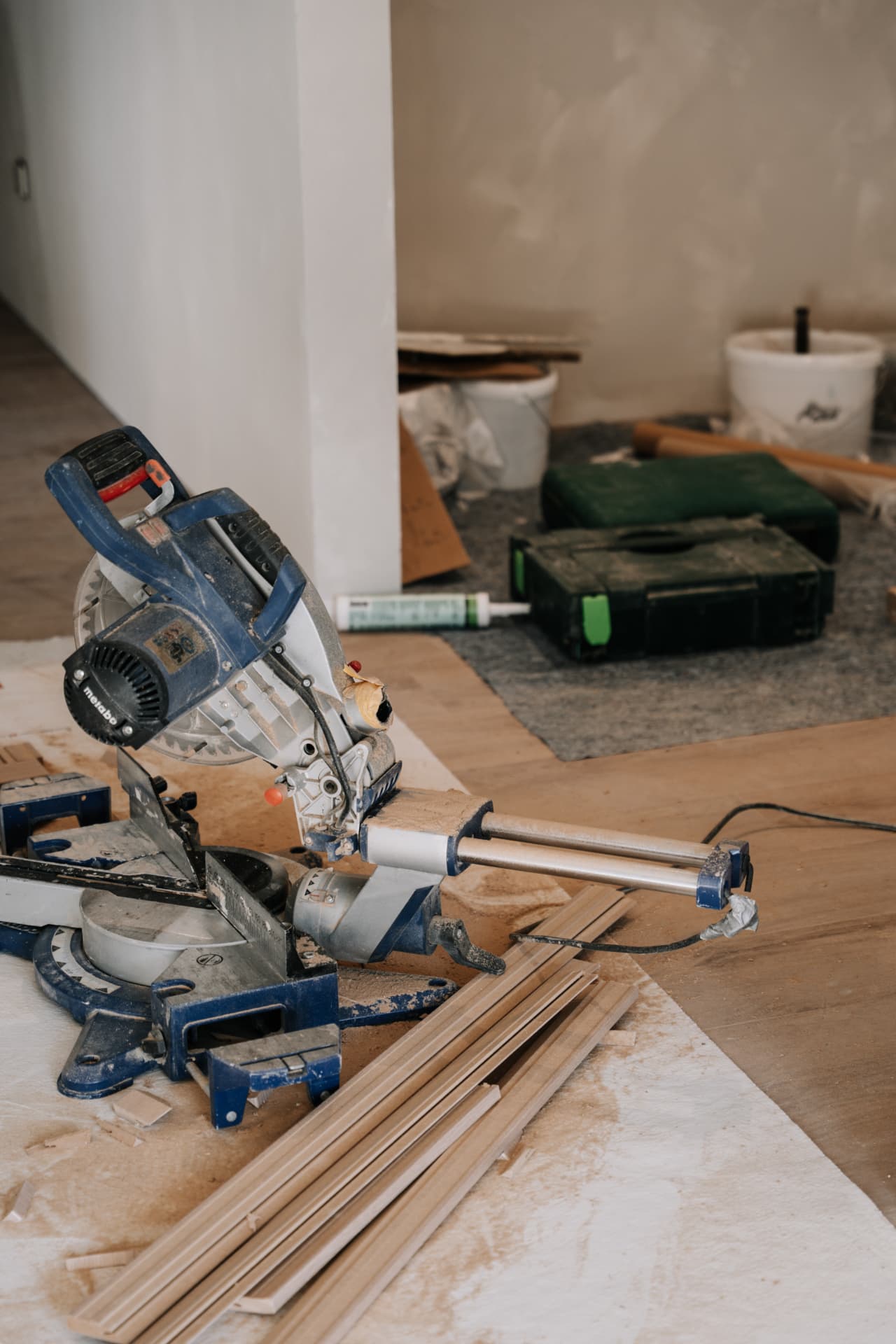 Studio-Umbau: Handwerksarbeiten im Studio